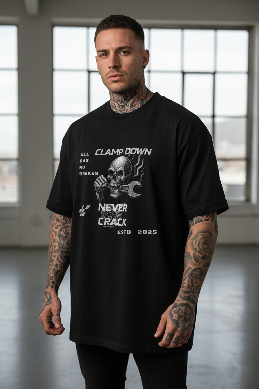 AGNB Clamp Down Oversized Tee