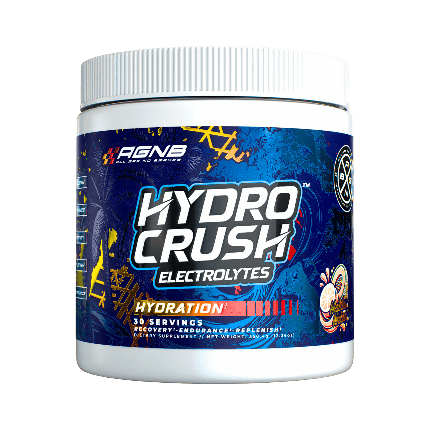 Hydrocrush™ Elite Electrolytes - All Gas No Brakes Supplements®