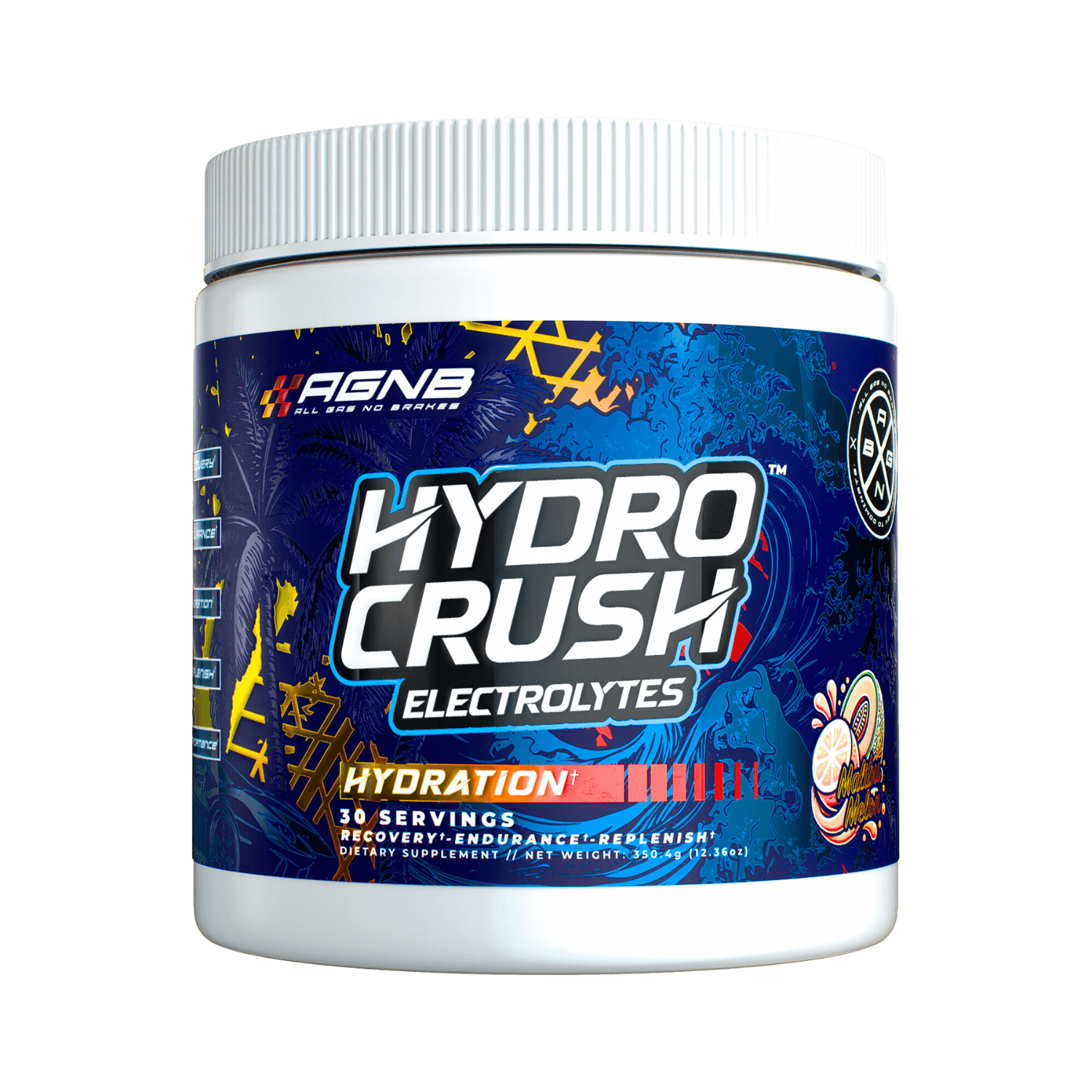 Hydrocrush™ Elite Electrolytes - All Gas No Brakes Supplements®