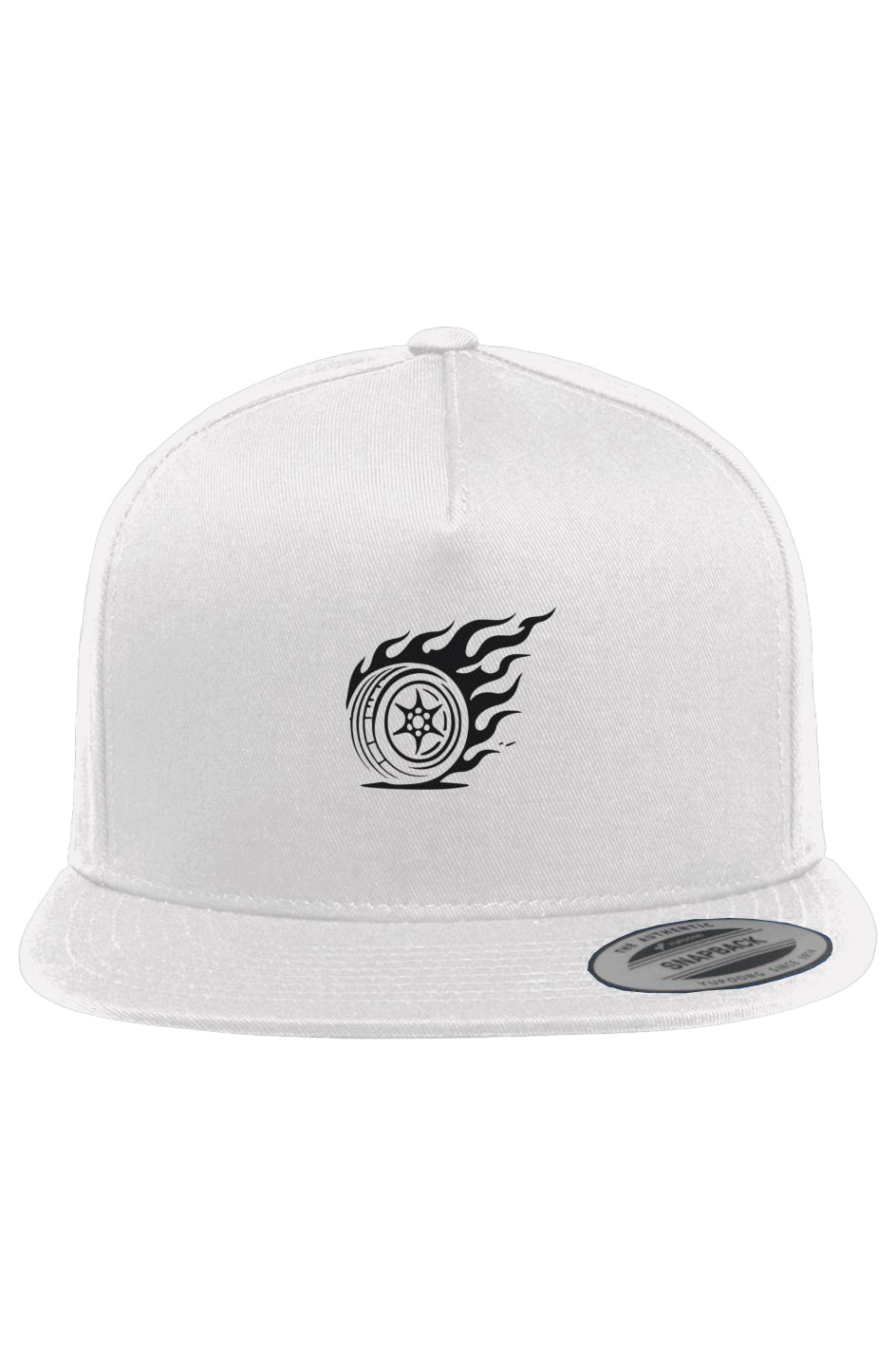 5-Panel Cotton Twill Snapback Cap