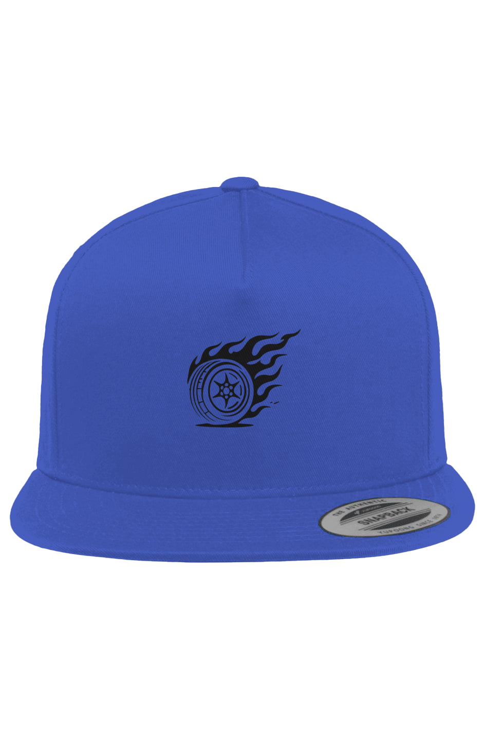 5-Panel Cotton Twill Snapback Cap