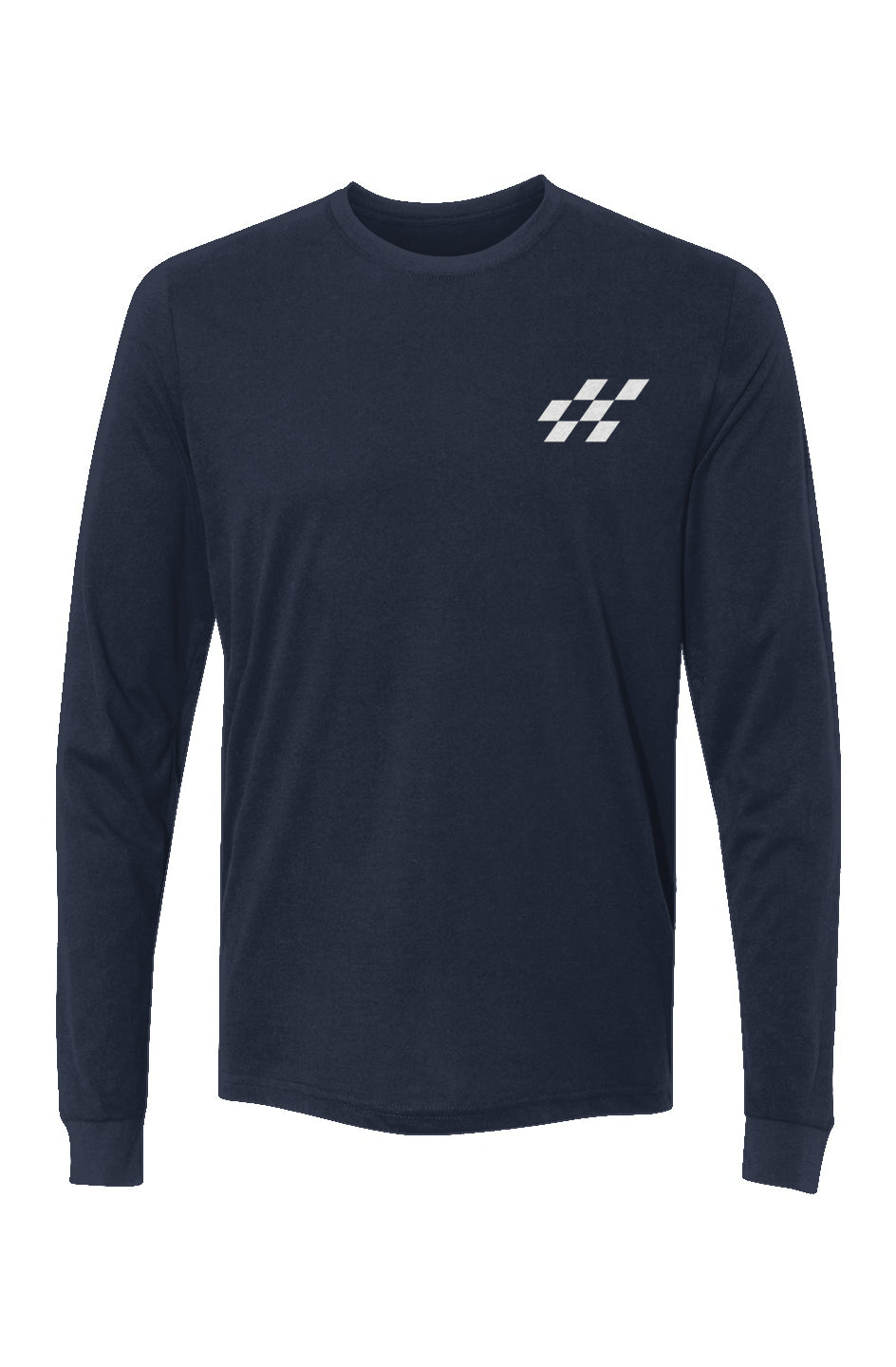 Sueded Long Sleeve Crew