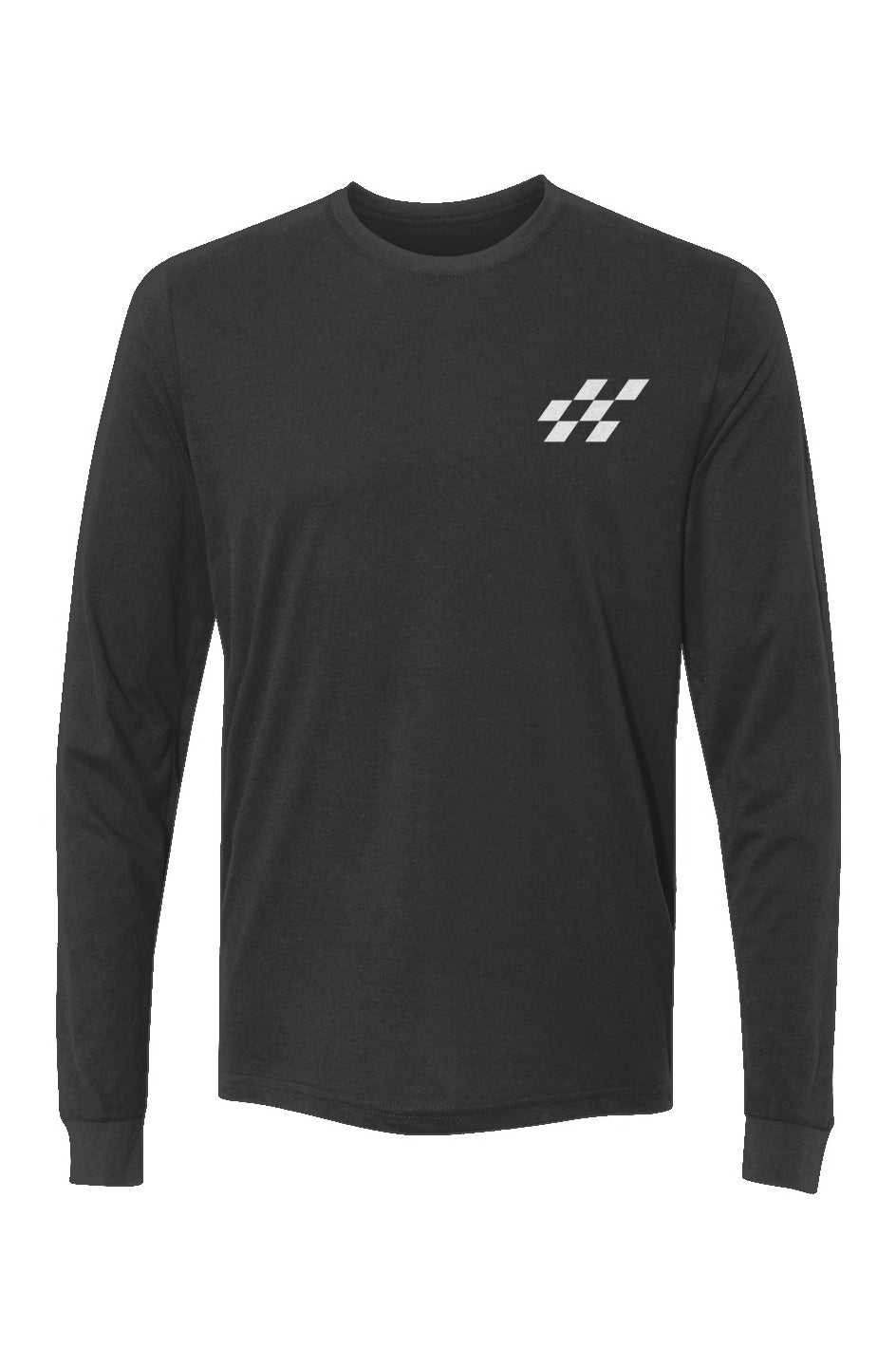 Sueded Long Sleeve Crew