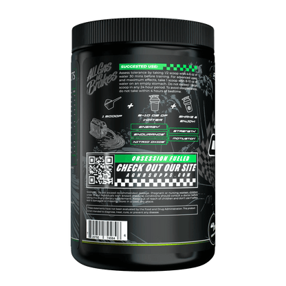 0-100 Pre-Workout™ - All Gas No Brakes Supplements®