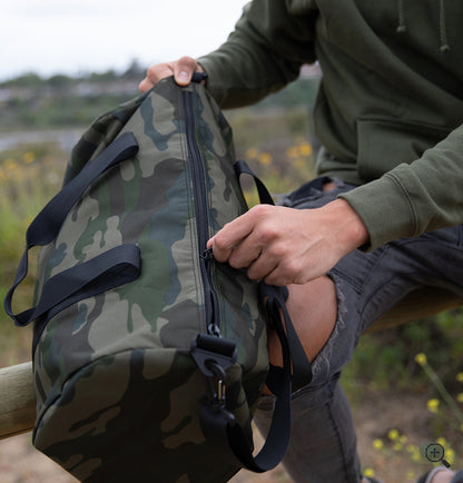 AGNB Forest Green Camo Duffel