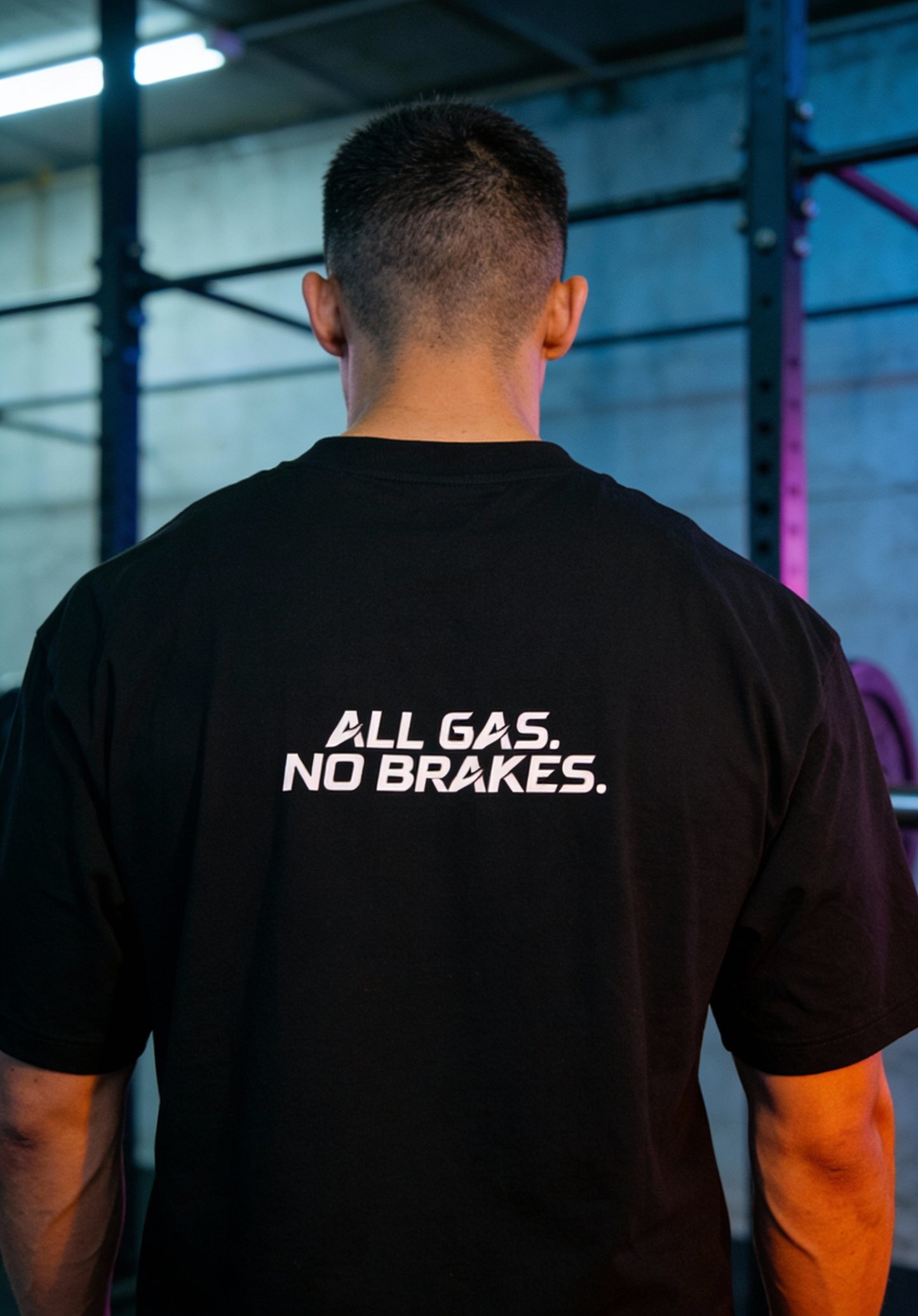 NO IDLE OVERSIZED TEE