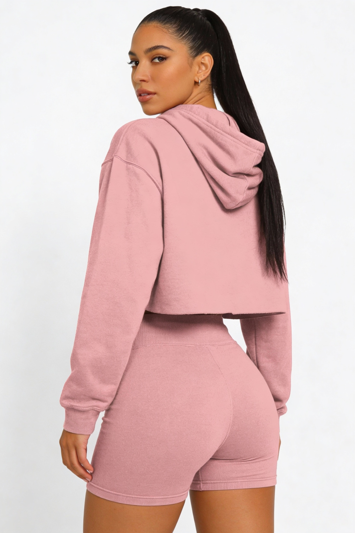 AGNB Crop Fleece Hoodie