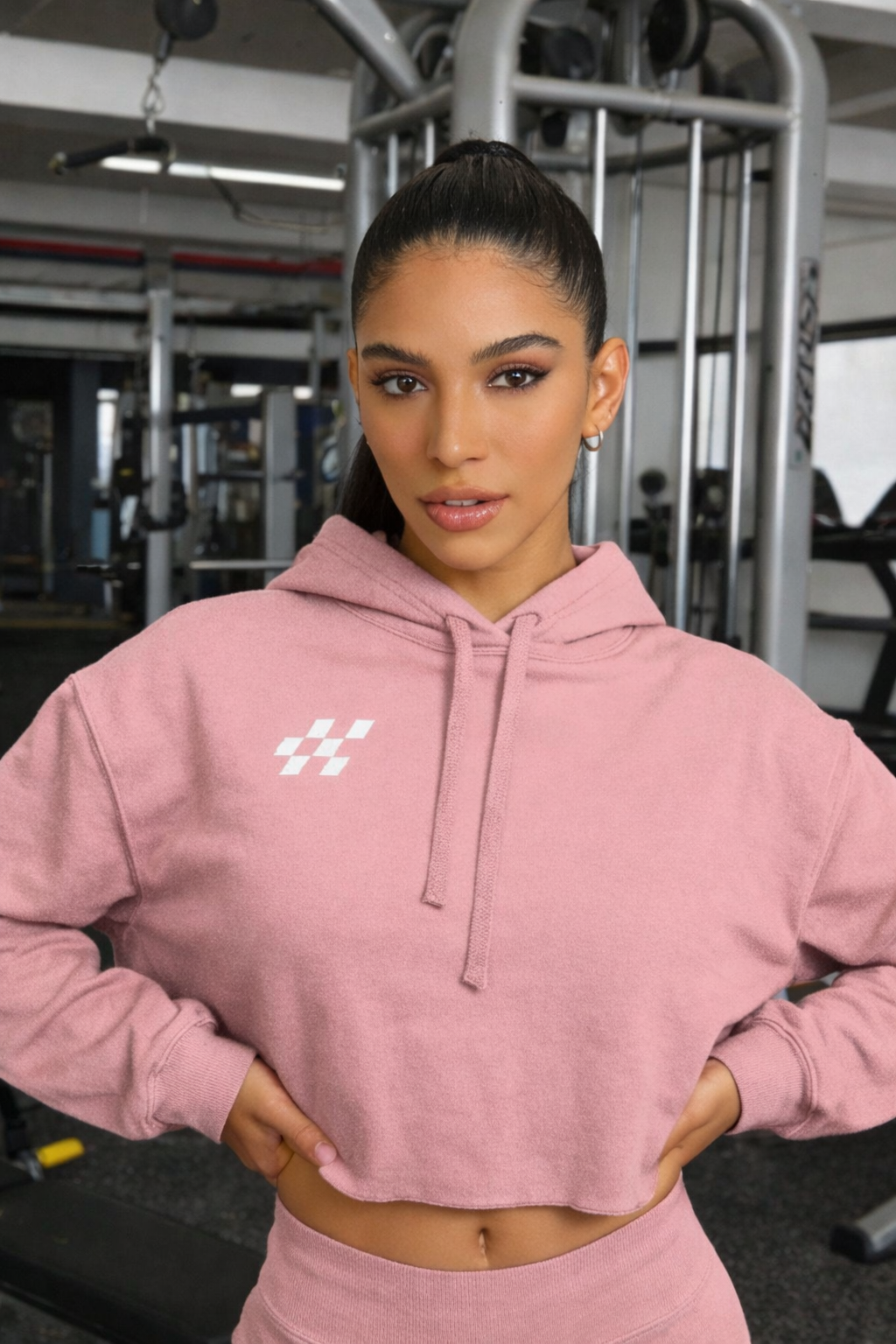 AGNB Crop Fleece Hoodie