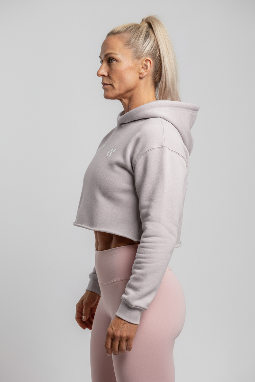 AGNB Crop Fleece Hoodie