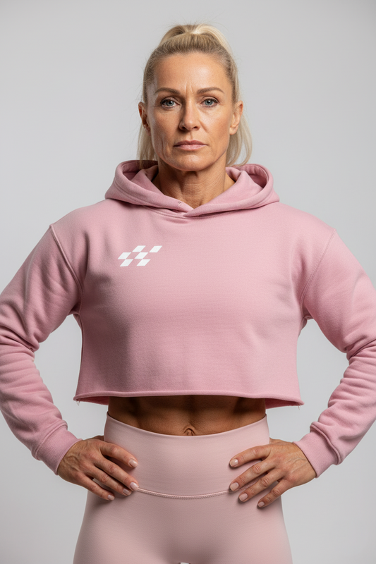 AGNB Crop Fleece Hoodie