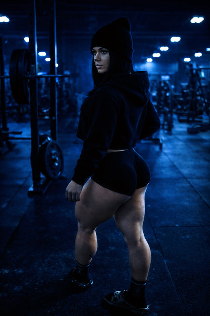 AGNB Crop Fleece Hoodie