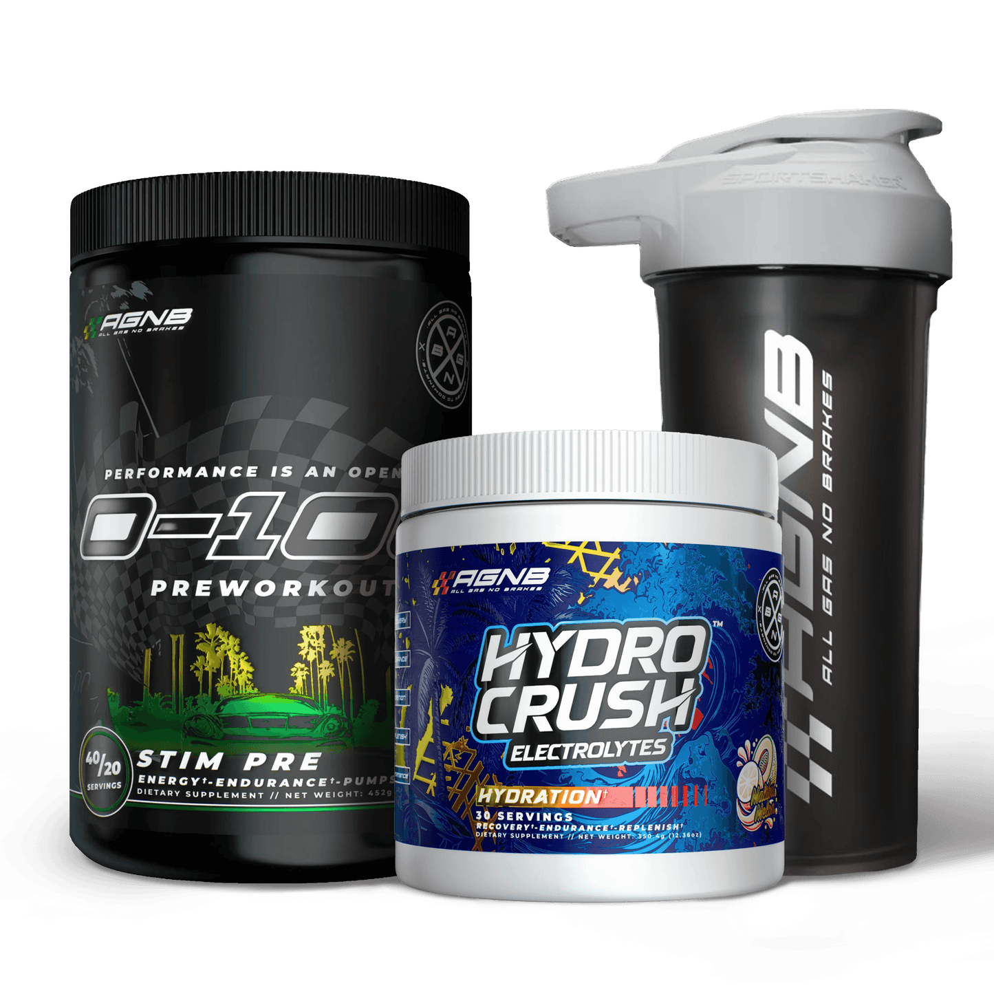 Performance Stack - All Gas No Brakes Supplements®