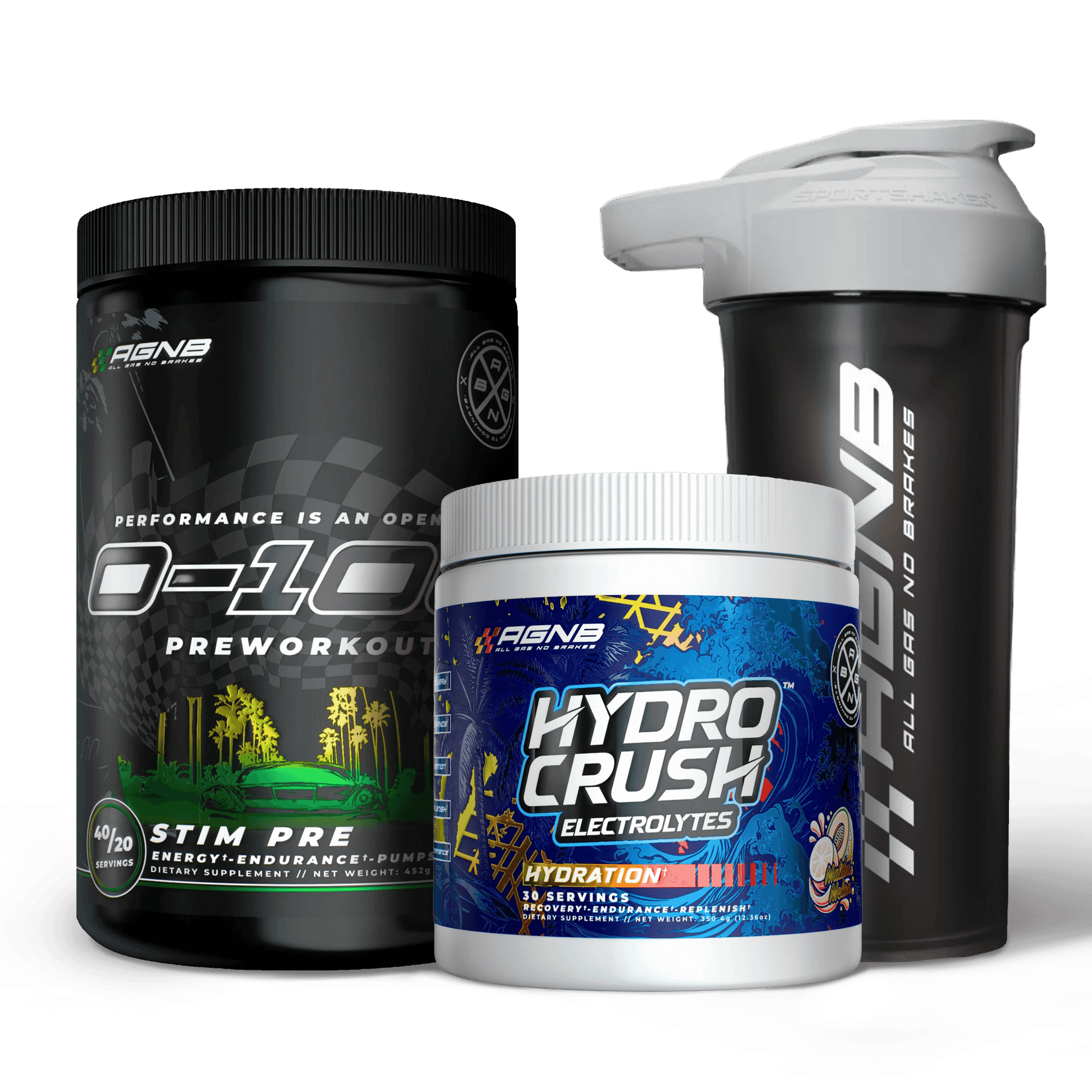 Performance Stack - All Gas No Brakes Supplements®